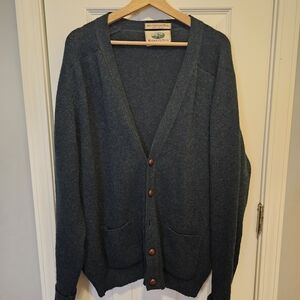 Woolrich Men's Classic Green Cardigan